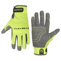 Legacy Flexzilla? Garden General Purpose Gloves, Synthetic Leather, Gray/ZillaGreen?, For Women, M GH202M